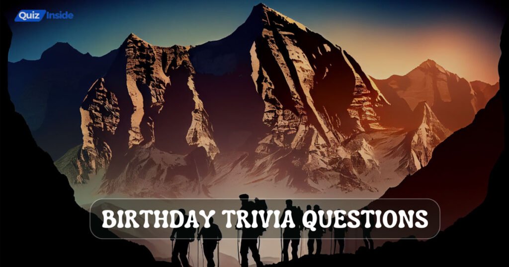 Adventure Themed Trivia Questions