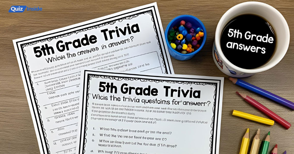 5th grade trivia questions and answers