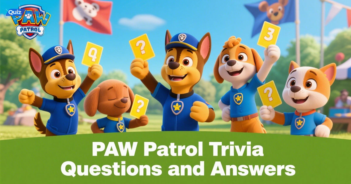 PAW Patrol Trivia