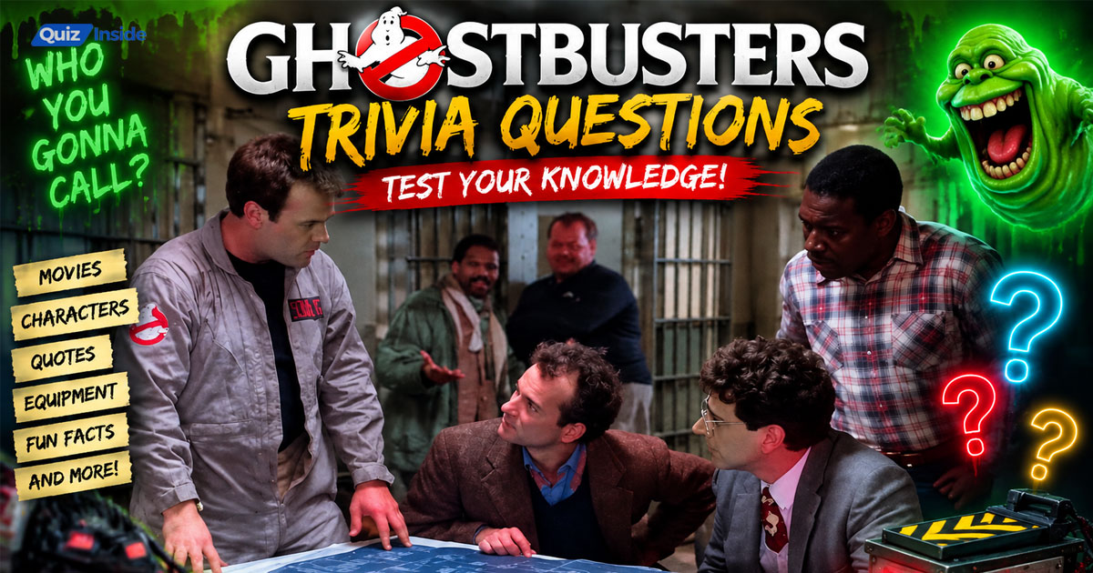 101 Best Ghostbusters Trivia Questions And Answers