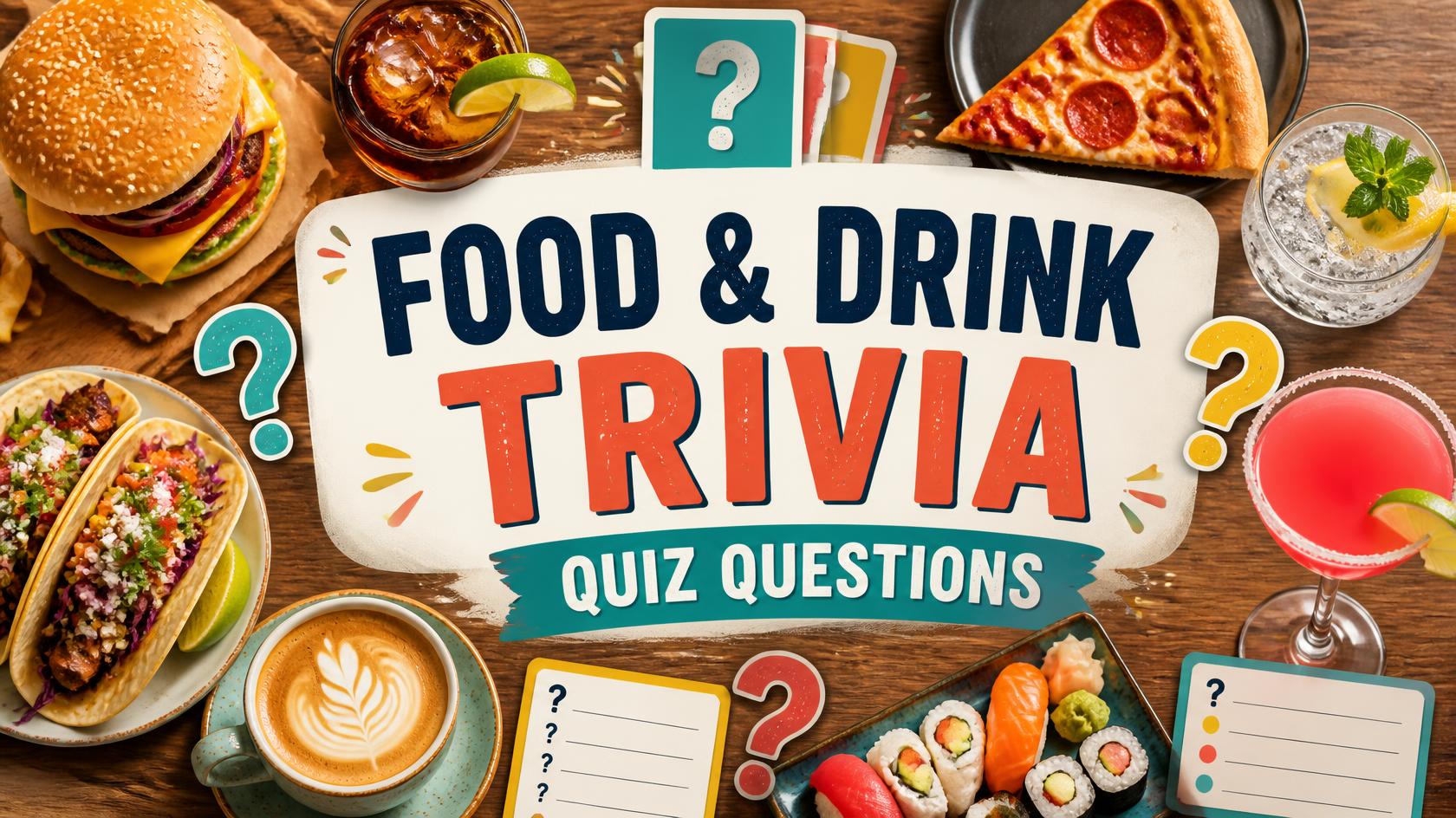 food and drink trivia questions
