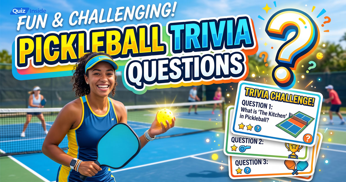 Pickleball Trivia Questions And Answers